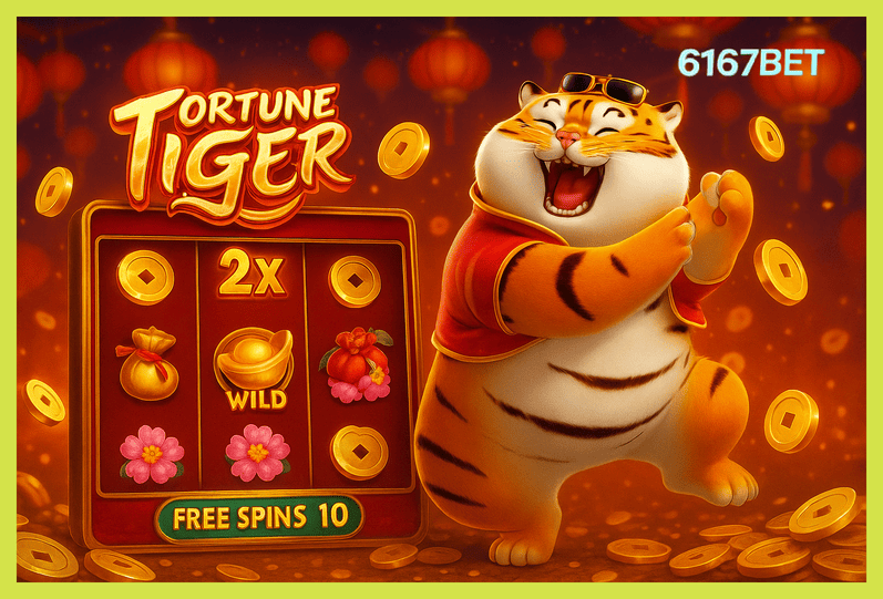 Fortune Tiger é um jogo imperdível no 6167BET Casino