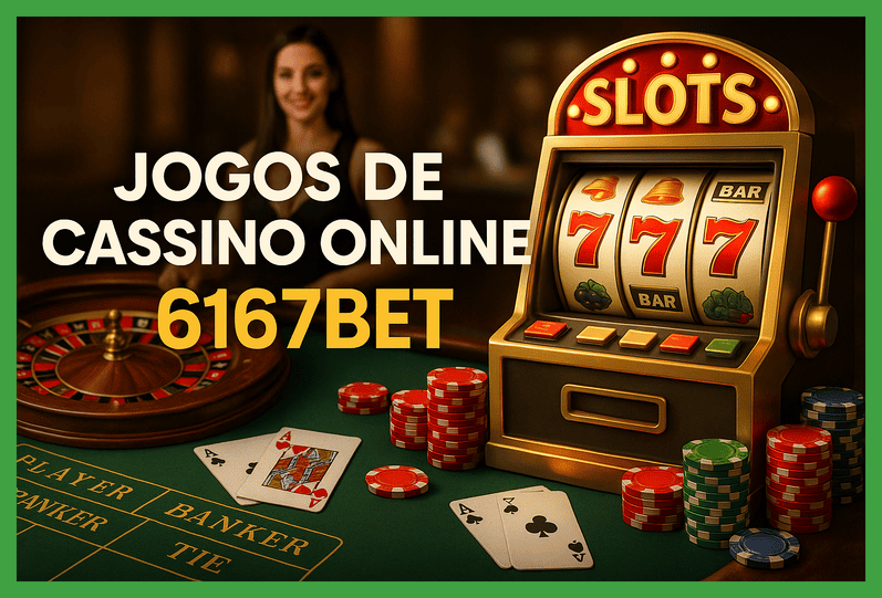 Jogos de cassino online inovadores e emocionantes na 6167BET
